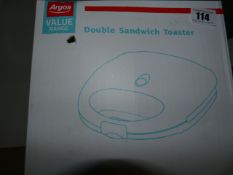 *Argos Value Double Sandwich Toaster