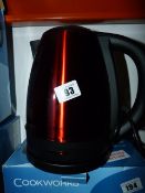 *Cookworks Stainless Steel Jug Kettle - Red