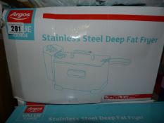 *Argos Value Stainless Steel Deep Fat Fryer