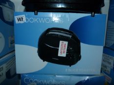 *Cookworks 2 Slice Toaster - Boxed