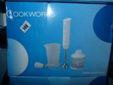 *Cookworks Hand Blender Set