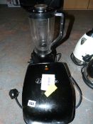 *Black & Glass Blender & 4 Slice Sandwich Toaster