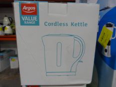 *Argos Value Range Cordless Kettle