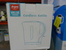 *Argos Value Range Cordless Kettle