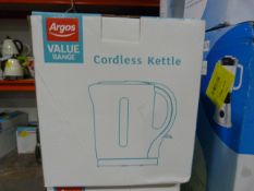 *Argos Value Range Cordless Kettle