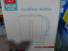 *Argos Value Range Cordless Kettle