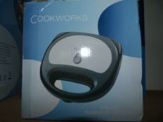 *Cookworks 2 Slice Sandwich Toaster