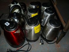*9 Assorted Kettles