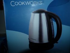 *Cookworks Stainless Steel Jug Kettle