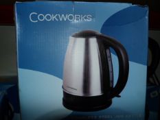 *Cookworks Stainless Steel Jug Kettle