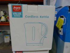 *Argos Value Range Cordless Kettle