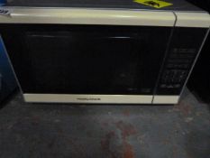 *Morphy Richards Cream & Silver Microwave Oven