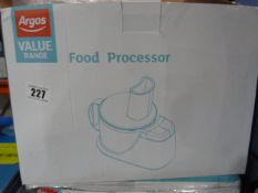 *Argos Value Food Processor