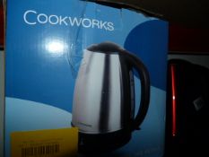 *Cookworks Stainless Steel Jug Kettle