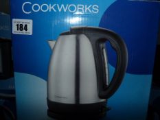 *Cookworks Stainless Steel Jug Kettle