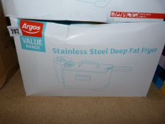 *Argos Value Stainless Steel Deep Fat Fryer