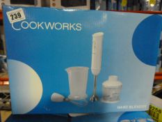 *Cookworks Hand Blender Set - Boxed