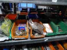 *15 Plastic Containers containing Assorted Fixings - Washers etc