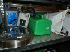 *Contents of Shelf include Snap On Light - Fuel Can - Car Stereo etc