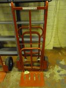 *Tubular Framed Combination Sack Barrow with Pneumatic Tyres