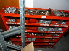*Component Tray containing Assorted Nuts - Bolts etc
