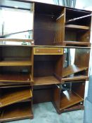 *3 Hotel Style Sideboard Units in Mahogany Finish