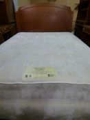 *Restful Nights Hotel Quality Goldcrest Firm Edge Kingsize Divan Set with Headboard in Figured