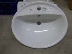 *Twyford Vanity Top Wash Hand Basin