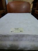 *Restful Nights Hotel Quality Goldcrest Firm Edge Kingsize Divan Set with Headboard in Figured