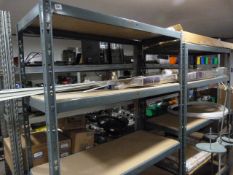 *2 Bays of Adjustable Shelving