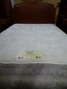*Restful Nights Hotel Quality Goldcrest Firm Edge Kingsize Divan Set with Headboard in Figured