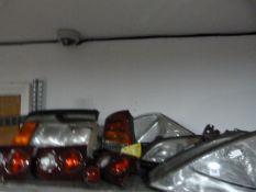 *Quantity of Landrover & Other Tail Lights - Headlamps - Wing Mirrors etc