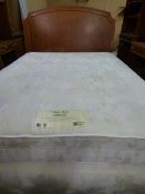 *Restful Nights Hotel Quality Goldcrest Firm Edge Kingsize Divan Set with Headboard in Figured