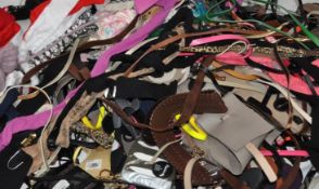 100 x Items Of Assorted Women's / Girls Fashion Accessories – Box2044 – Mostly Belts, See Pictures –