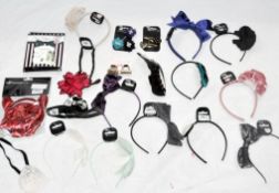 250 x Assorted Ladies HAIR Accessories – Box2046 –Includes Headbands, Grips & Bobbles , See Pictures
