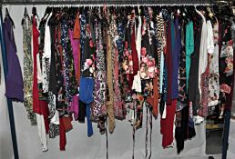 133 x Assorted Items Of  Ladies Clothing – Box2067 – Includes Tops, Skirts, Vests Etc. - Sizes Range