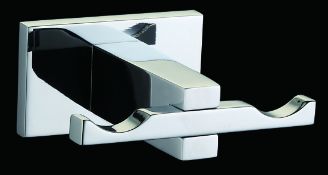 1 x Vogue Series 6 Six Piece Bathroom Accessory Set - Includes WC Roll Holder, Soap Dispenser,