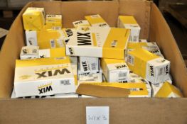 **Pallet Job Lot** Approx 107 x Assorted Wix Air  / Fuel Filters – Wix003 – 3 Models supplied –