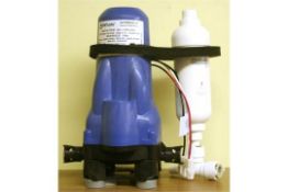 1 x Whale Aquasmart 12v Vertical Fresh Water Pump - Model FP0814 - With While Surge Dampner 720 -