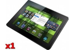 1 x Blackberry Playbook Tablet - 7 Inch Touch Screen - 1ghz Dual Core Processor - 64gb Storage - 1gb