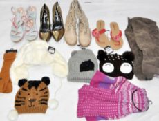 90 x Items Of Assorted Women's / Girls Clothing Fashion Accessories – Box2045 – Lot Mostly