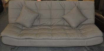 1 x Click Clack Modern Sofa Bed – Extremely Comfortable – Ex Display – Dimensions : 190x60x90cm –
