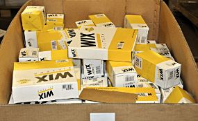 **Pallet Job Lot** 100 x Assorted Wix Air, Fuel & Pollen Filters – Wix010 – 10 Types supplied –