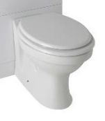 10 x Vogue Zoe Back to Wall Toilet Pans with Soft Close Seats - Vogue Bathrooms - Brand New and