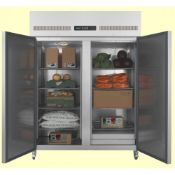 1 x Lec CLGN1400ST Double Door Gastronorm Refrigerator Stainless Steel – M-GRADE – RRP £2,675.00