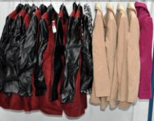 15 x Assorted Ladies Coats & Jackets – New With Tags - Sizes Range From Women's 6-16 – Box2084 –