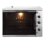 1 x Burco CTCO01 Commercial Convection Oven in Stainless Steel – M-GRADE – Ref: FA1748 – CL053 –