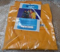 25 x Nippon Waterproof Jackets in Yellow - Size 14 - 100% Wind Proof - Brand New Stock - CL053 - Ref