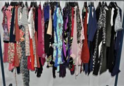 80 x Assorted Ladies DRESSES - New With Tags – Lot Includes Dresses, Skirts & Tops – Various Sizes –