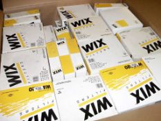 **Pallet Job Lot** Approx 306 x Assorted Wix Air, Oil, Pollen & Fuel Filters – Wix038 – 12 Different